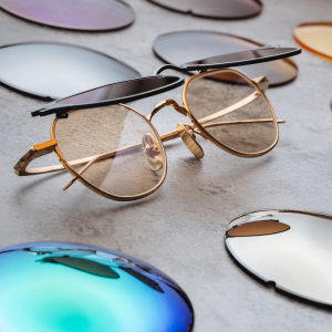 Lunettes à clip solaire