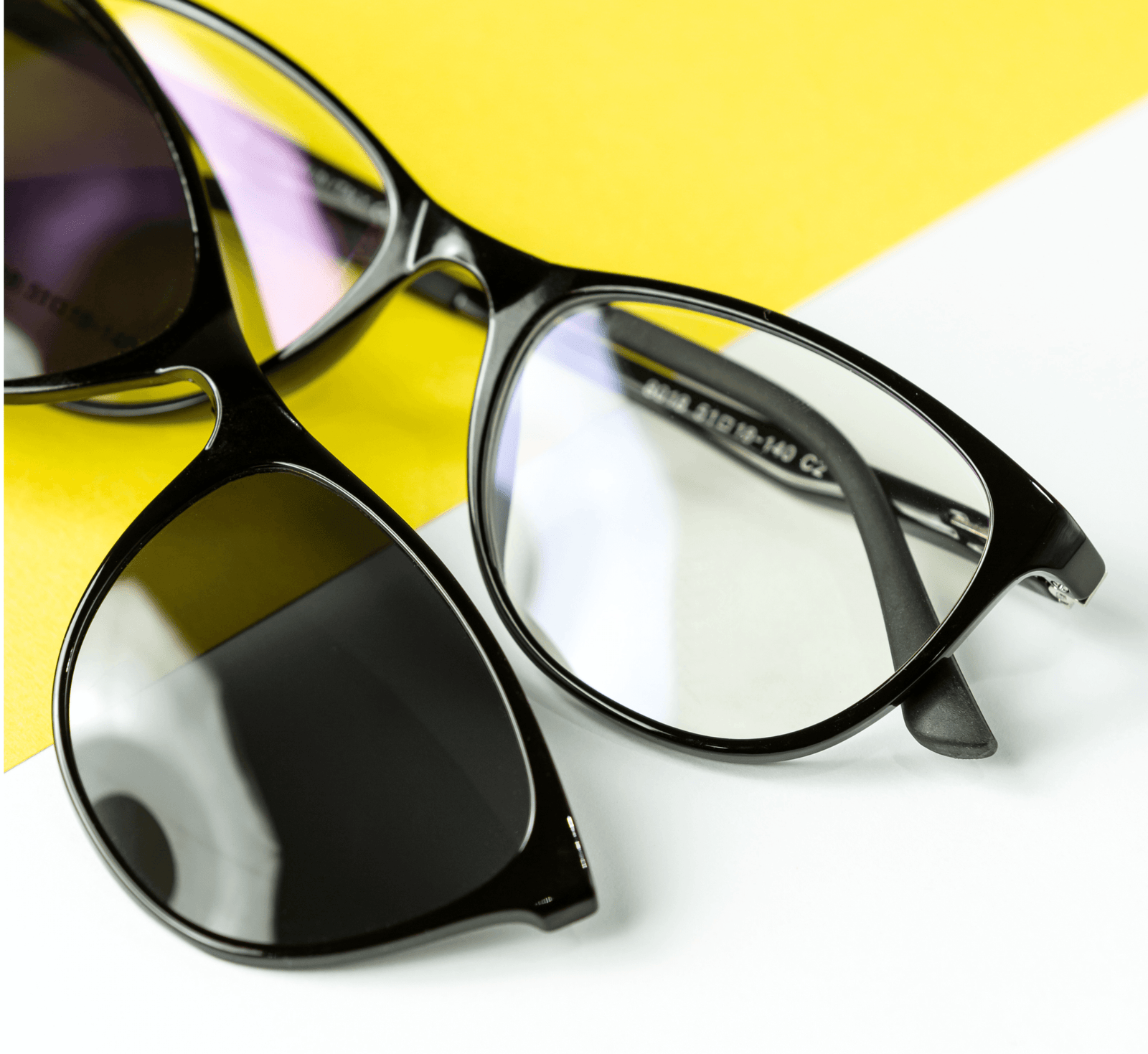 Lunettes à clip solaire